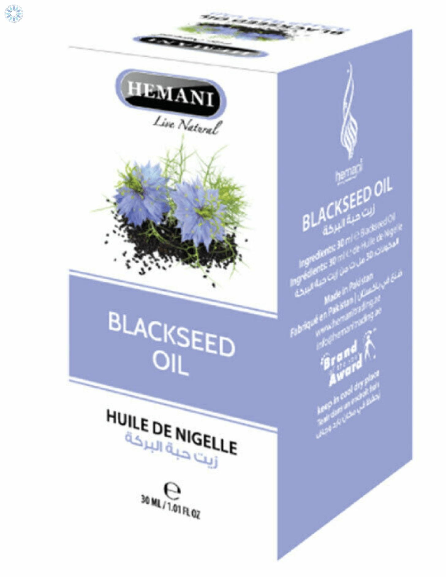 Health › Black Seed Products › Hemani Black Seed Oil 30ml